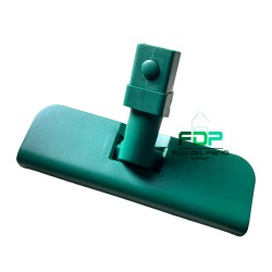 Green brush holder...