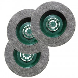 Abrasive pad brushes for...